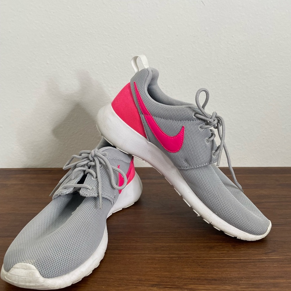 Nike Gray and Pink Sneakers